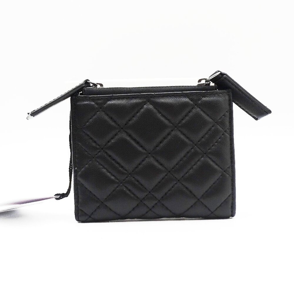 KURT GEIGER London Genuine Black Color Leather Mini Wallet - Picture 2 of 6